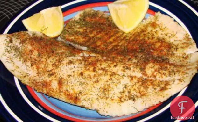 Tilapia con Aneto e Paprika