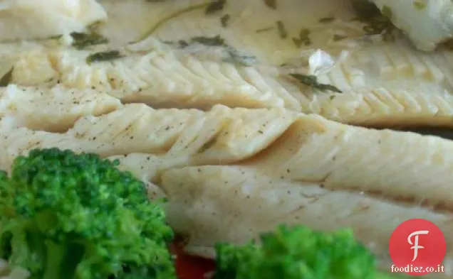 Trota al limone alla griglia