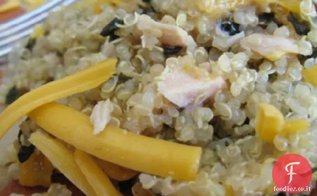 Quinoa e tonno facili da un piatto
