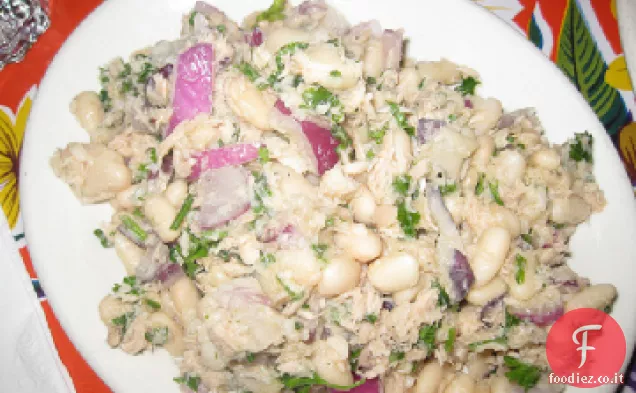 Insalata di tonno #4: insalata di tonno e fagioli bianchi