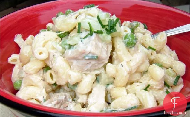 Semplice insalata di pasta di tonno