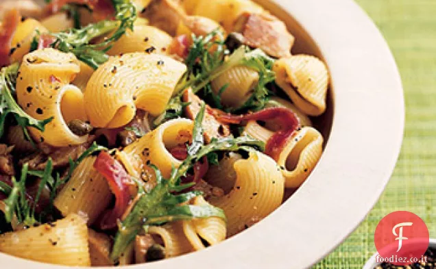 Chiocciole con Tonno, Cipolle Rosse e Frisee