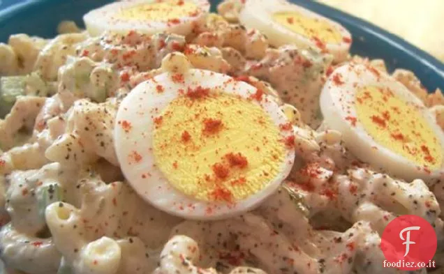 Insalata di maccheroni di nonna Grace con tonno
