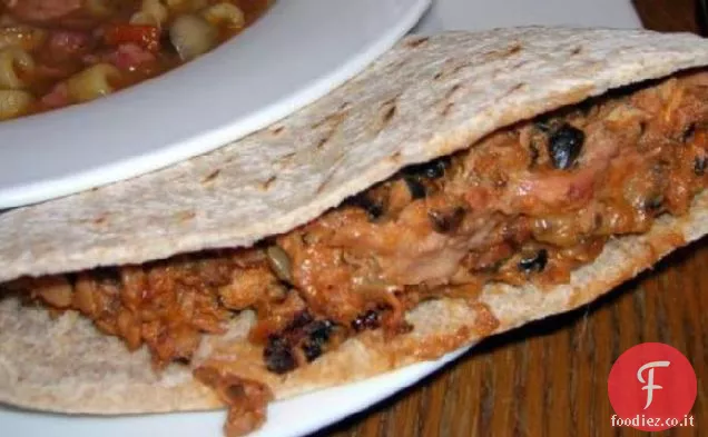 Tonno con salsa di olive