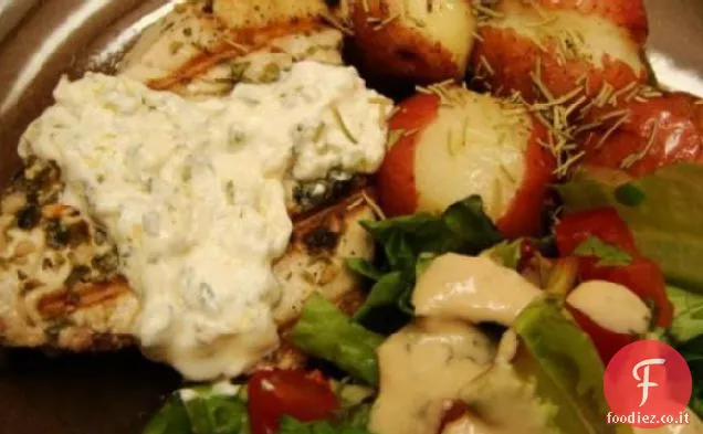 Tonno alla griglia con Aioli