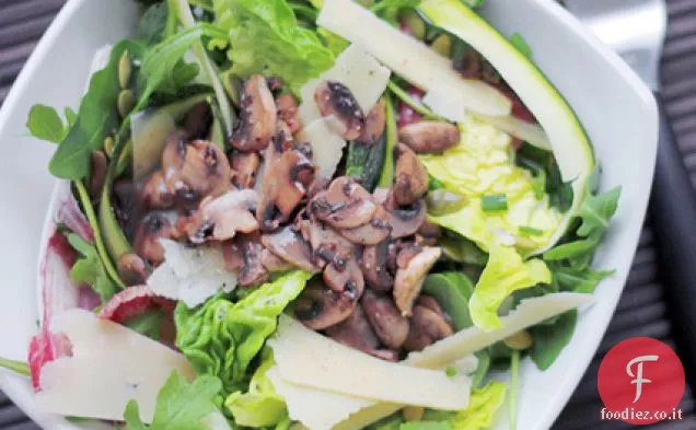 Funghi, Parmigiano e Zucchine