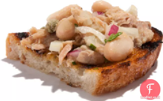 Bruschetta di Tonno e Fagioli Cannellini