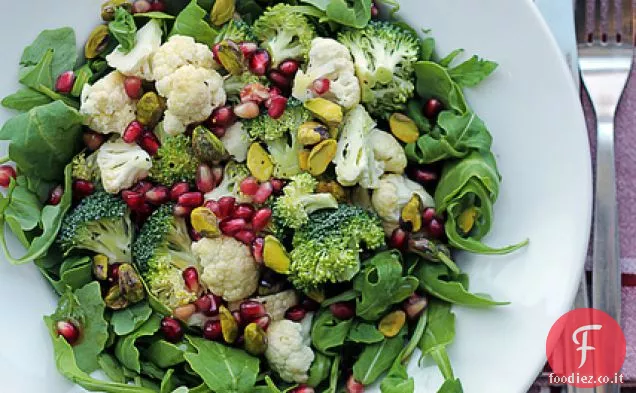 Cavolfiore, Broccoli e melograno