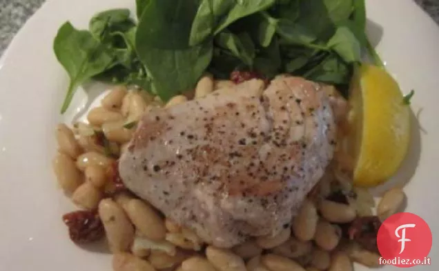 Bistecca di Tonno con Fagioli Cannellini