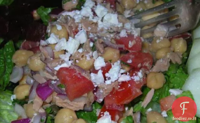 Insalata di ceci di tonno