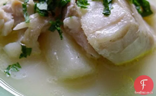 Zuppa di patate Tonno
