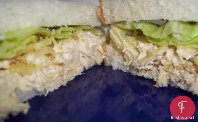 Panino al tonno croccante di Jolly Roger! C /O Tasty Piatto gustoso--