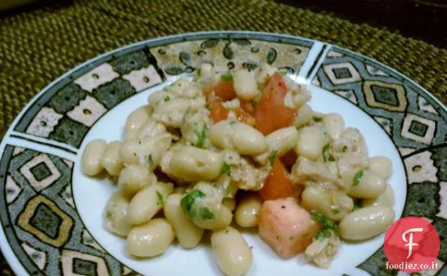 Insalata di tonno e fagioli bianchi