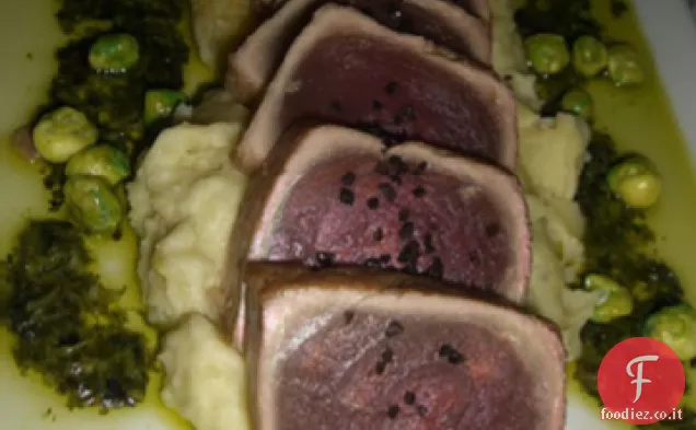 Il tonno sazia con maionese al Wasabi