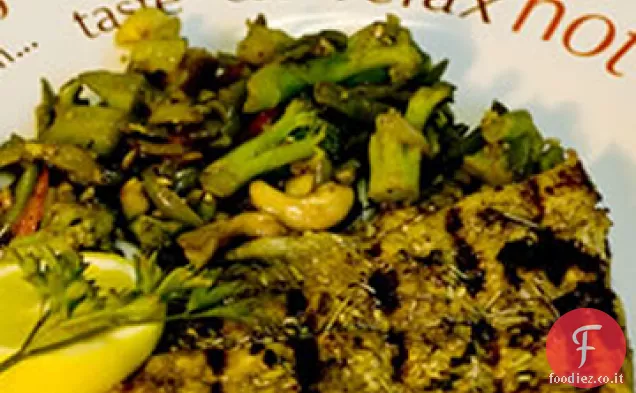 Bistecche di pesce alla griglia