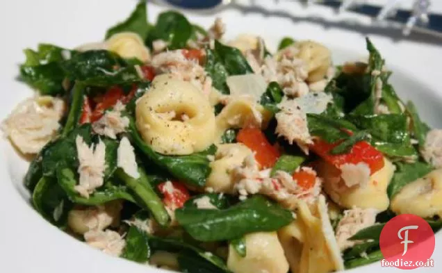 Insalata di Tortellini di Tonno e Spinaci