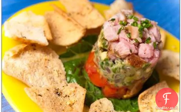 Tartare di Tonno Ahi scottato con Avocado