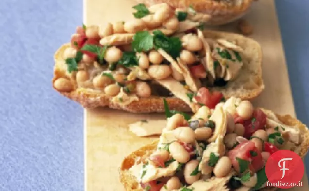 Insalata di tonno e fagioli bianchi