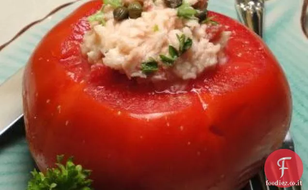 Tonno con spaghetti al Wasabi