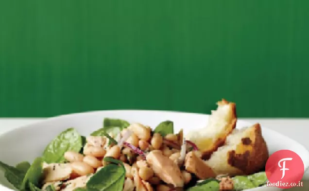 Insalata di fagioli bianchi e tonno