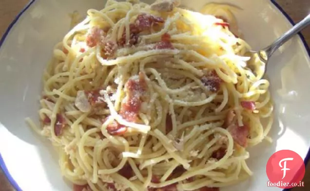 Tonno & Pancetta Pasta Fina