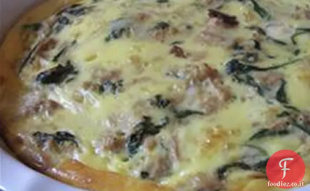 Quiche di tonno, spinaci e pancetta di Cindy