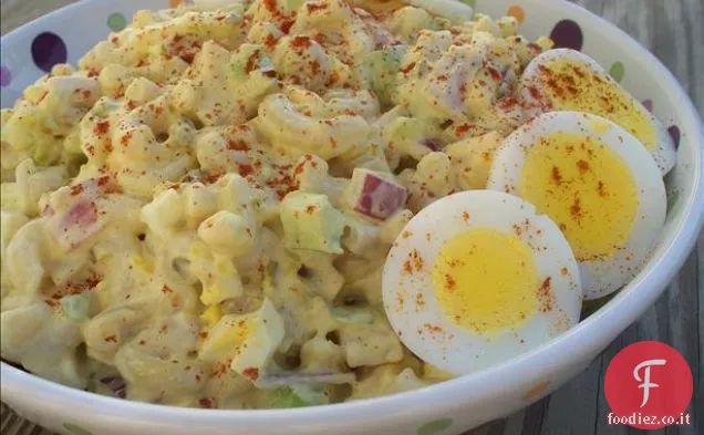 Insalata di maccheroni di tonno piccante