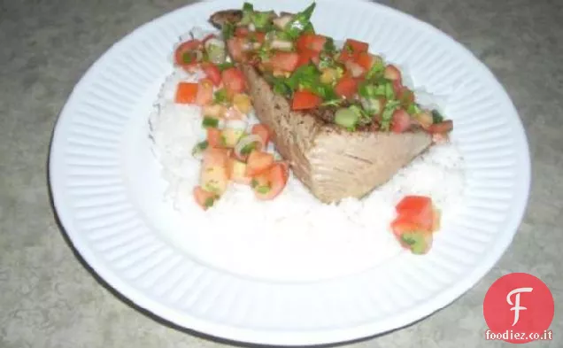 Pico De Gallo Scottato Ahi