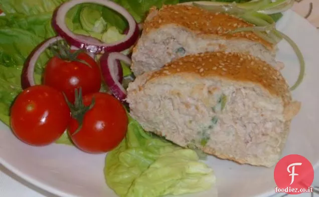 Hamburger di tonno al forno