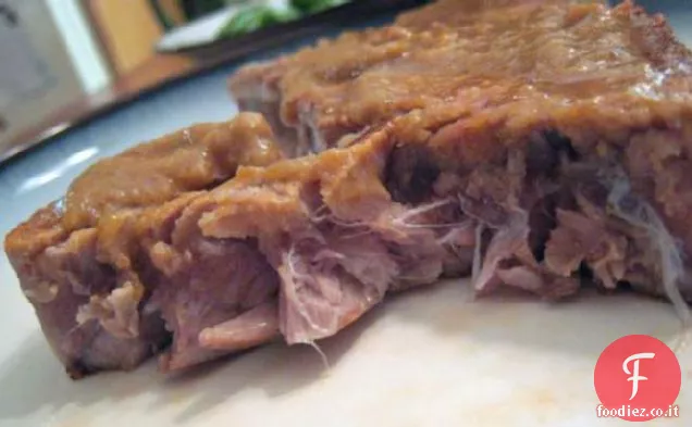 Wasabi-Ginger glassato bistecche di tonno (South Beach dieta amichevole, basso