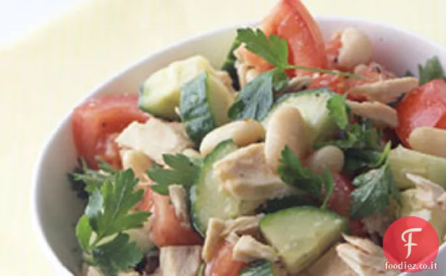 Insalata di tonno e fagioli bianchi