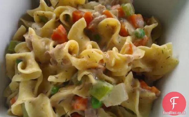 Pulire mangiare tonno casseruola