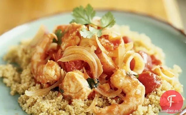 Stufato di pesce piccante