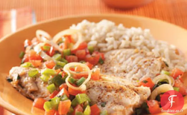 Padella di pesce mediterraneo