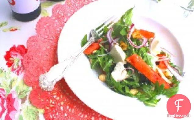 Anguria + Rucola-la Insalata con Fagioli Cannellini Bianchi+ Lemo
