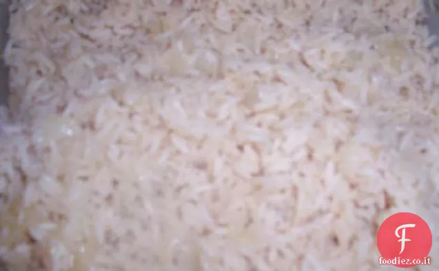 Riso bianco al forno, perfetto ogni volta!