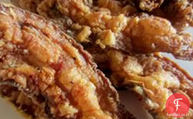 Paese fritto Pancetta infarinata