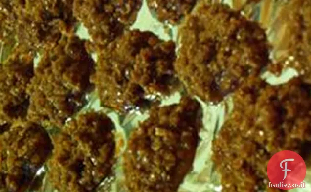 No Cuocere biscotti Choco-Arachidi-farina d'avena