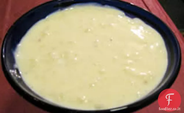 Budino di riso cremoso alla cannella