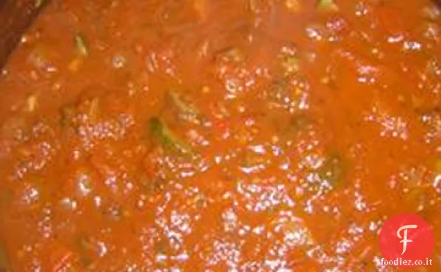 Salsa di spaghetti freschi
