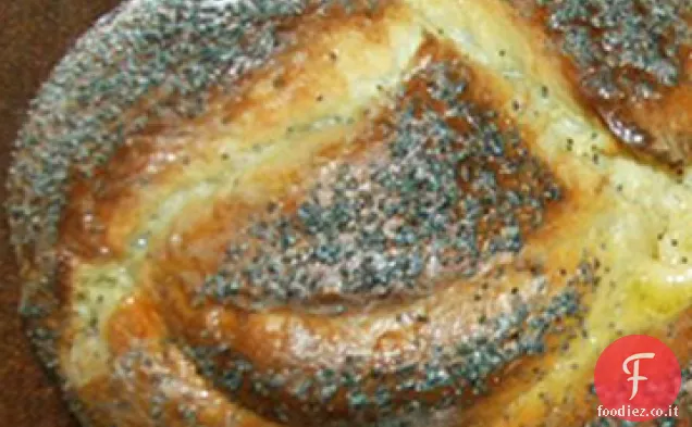 Pane bianco intrecciato ungherese