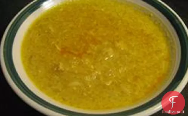 Zuppa di pollo cambogiana