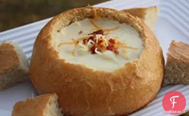 Ciotole di pane italiano