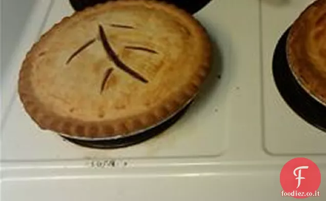 Torta di crema al rabarbaro I