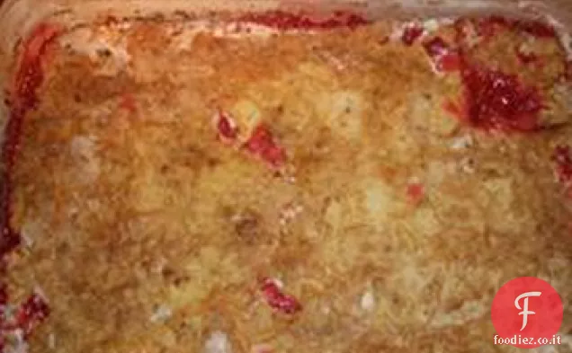La torta di rabarbaro di zia Kaye