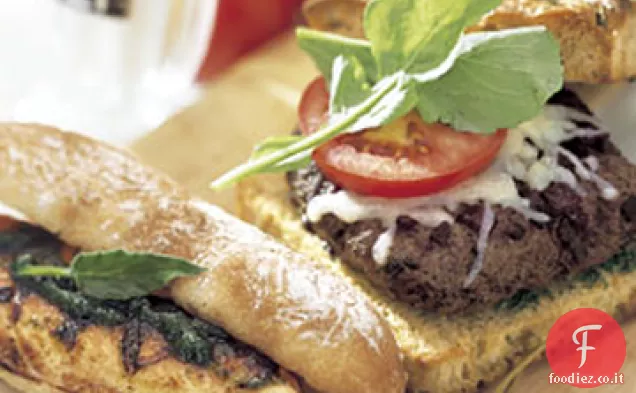 Hamburger di Cabernet della valle di Napa
