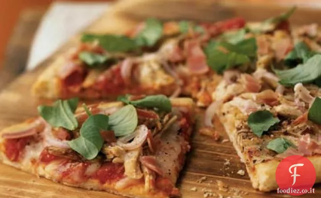 Arrosto di Tacchino e Prosciutto Pizza