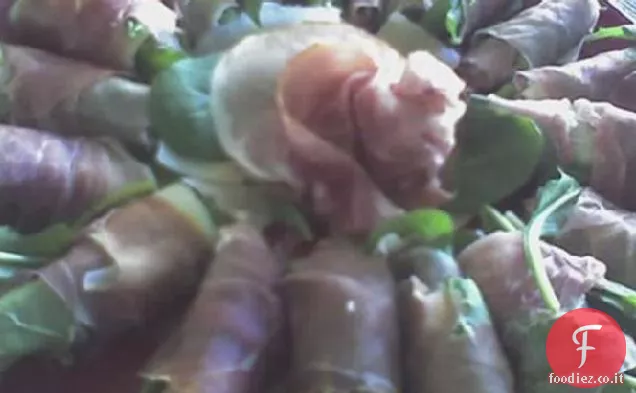 Quick Prosciutto Rucola Gruyere Antipasto di formaggio