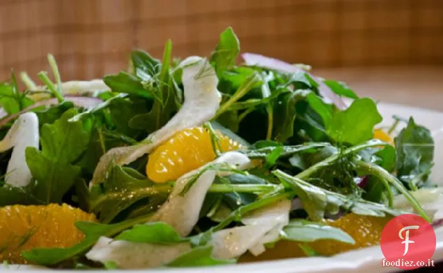 Insalata di rucola, Finocchio e Arancia