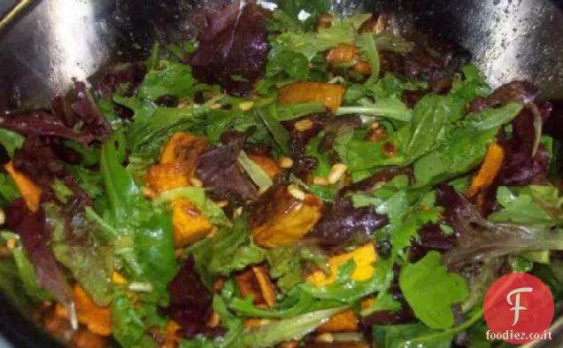 Insalata di Butternut, rucola e pinoli